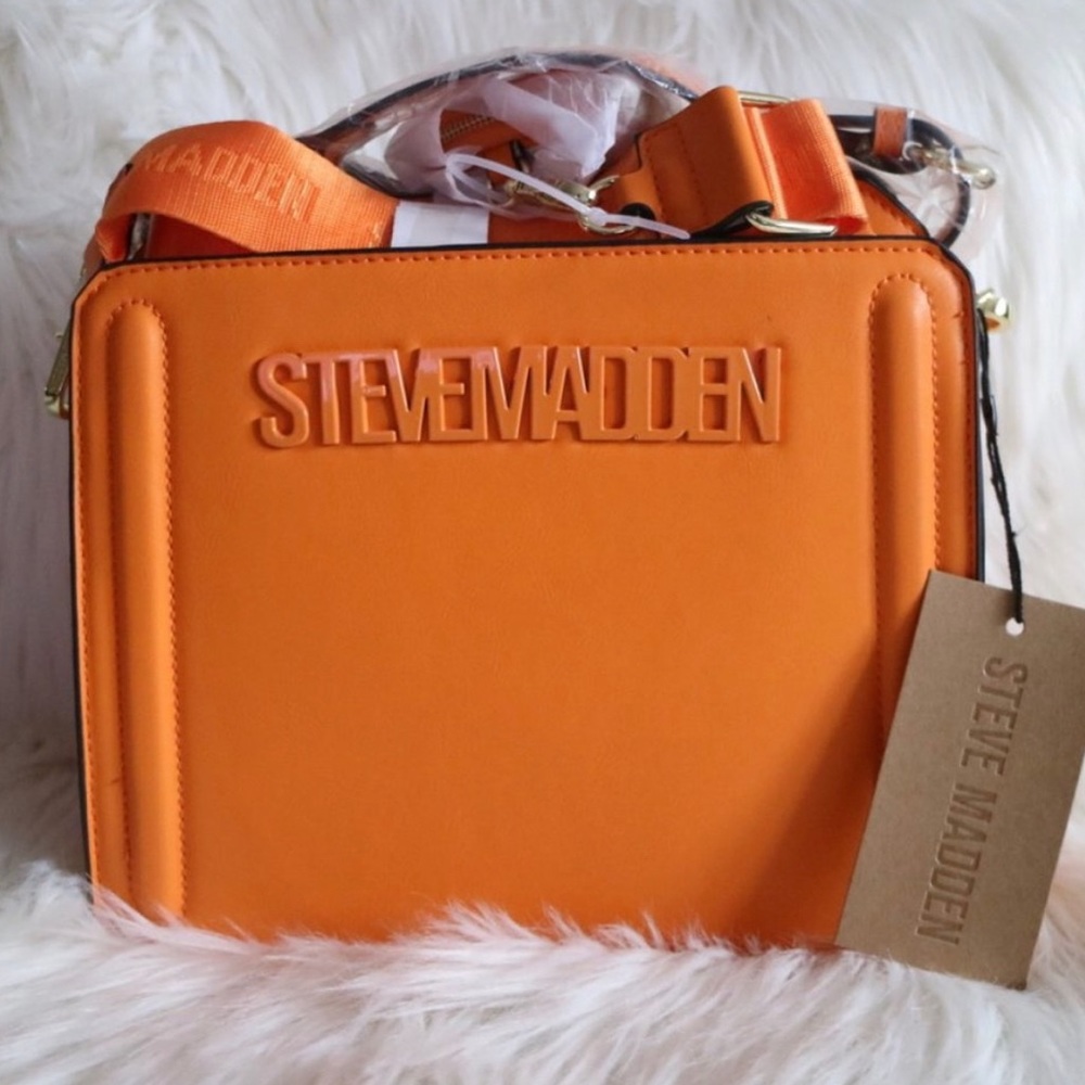 Steve Madden Orange viral TikTok crossbody purse bag